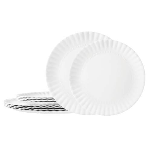 TP Reusable Melamine Paper Plates, 8 TP Reusable Melamine Paper Plates, 8