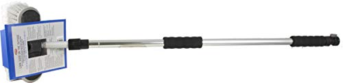 Carrand 93052 8" Flow Thru Wash Brush with 65" Extension Pole - Thumbnail 2