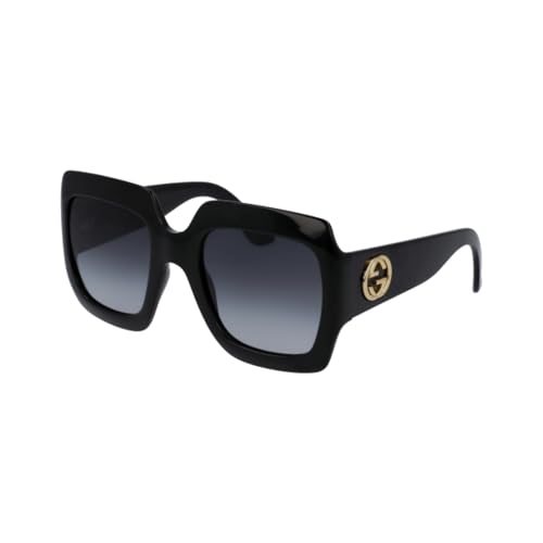 Gucci GG0053S Rectangle Sunglasses For Women +BUNDLE with ACCESSORY EYEWEAR KIT