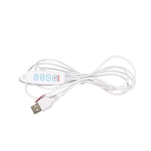 Variateur LED DC 5V avec câble de 2m et interrupteur type A polyvalent