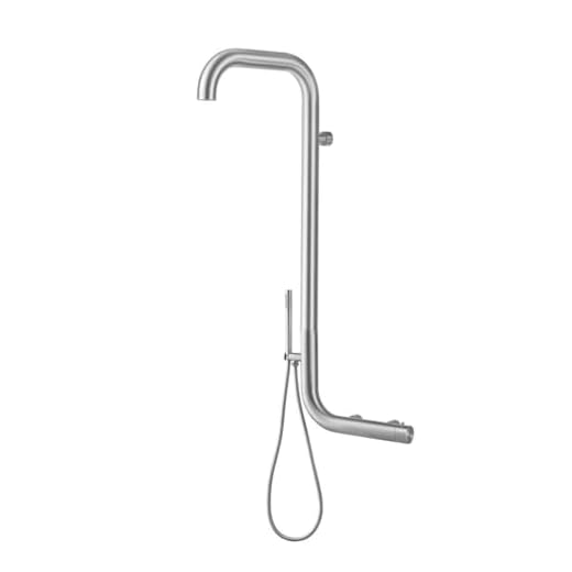 Ducha De Pared Para Piscina De Acero Inoxidable Arborea Sined