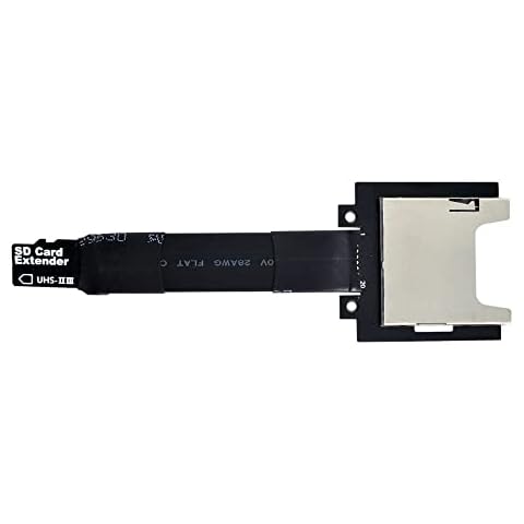 Xiwai TF Micro SD Male Extender to SD Female Card Extension Cable Adapter Flexible SD/SDHC/SDXC UHS-III UHS-3 Cover