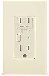 OutletLinc Dimmer - Insteon Remote Control Outlet Dual Band, Ivory