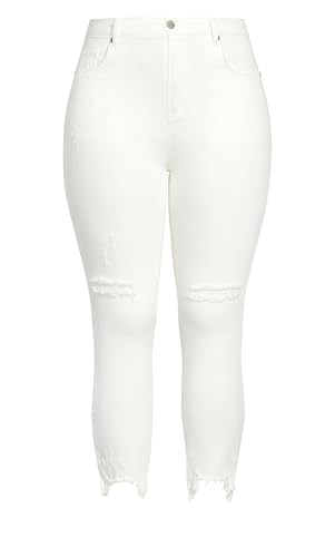 City Chic Women's Plus Size Jean Harley Relaxed 5