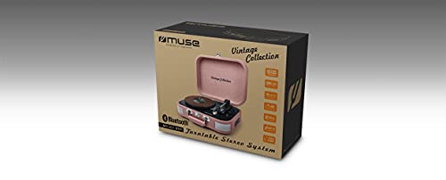 Giradiscos Muse con altavoces y tres velocidades para escuchar vinilos sin complicaciones 2