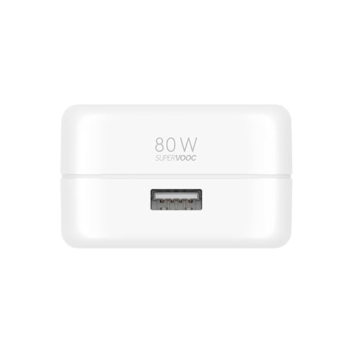 Image of Original 80W Adapter Compatible with OnePlus 11R 256GB, Ace 128GB, 10T 8GB, 10T 12GB, 10 Pro 8GB, Nord N30 5G, 8 Pro 5G, Nord 5G, Nord 2 5G, Nord CE 2 5G, OnePlus Ace 5G [CH277 LY9581