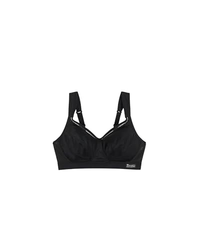 Champion Sa N102 Classic Bra Sujetador Deportivo, Negro, 75C para Mujer