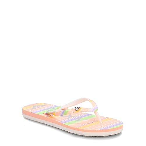 Roxy Girl's Pebbles VII (Little Kid/Big Kid) Mimosa Stripe 11 Little Kid M