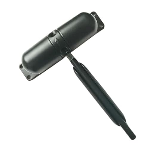 Cerniera Automatica Per Zanzariera - Chiusura Porta-Finestra, Colore Bianco O Marrone