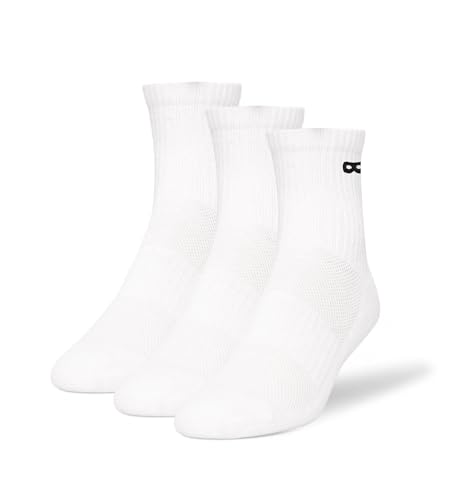 Pair of Thieves Men's Cushion Ankle Socks, White