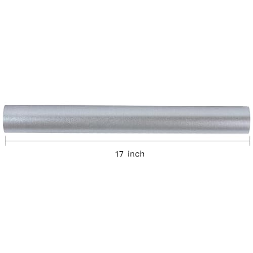 Image of RUSPEPA Silver Matte Wrapping Paper - Solid Color Pearly - luster Paper Perfect for Wedding, Birthday, Christmas, Baby Shower -17 Inches X 32.8 Feet