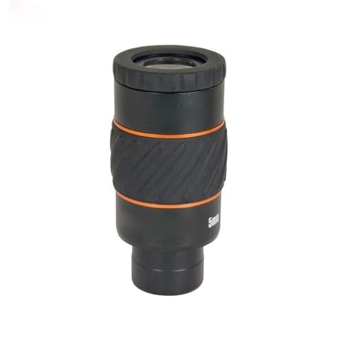 Ocular de telescopio de 5mm y gran angular de 60 grados con conexión de 1,25 pulgadas