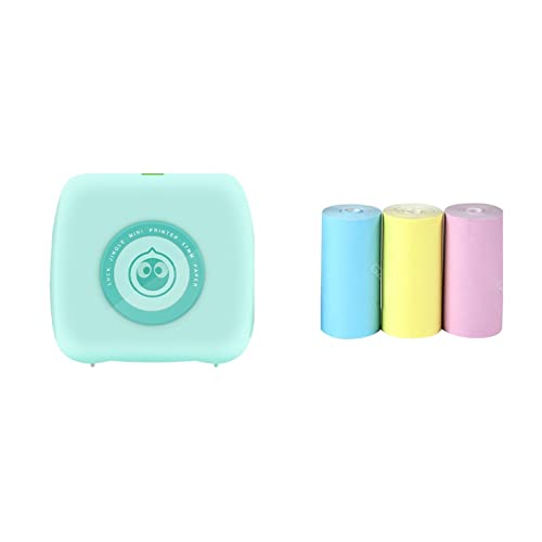 Image of Mini Pocket Printer Multi Functional Photo Picture Bill Note Printer Label Maker Add 3Color Note(GR 3Color Note)