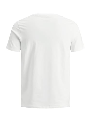 JACK & JONES mens JJEORGANIC Basic Tee O-Neck T-Shirt (pack of 1)