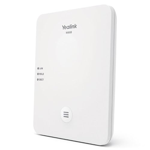 Yealink W80B borne DECT IP multi-cellulaire idéale pour entrepôts et grands bureaux