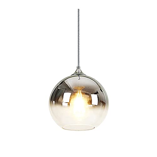 Lustre en verre coloré boule haut de gamme au design scandinave