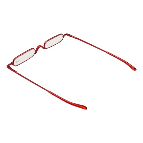 VOANZO Reading Glasses 2.5 Anti-Blue Light Lenses Small Portable Reading Glasses Slim Pen Reading Glasses Mini Compact Pen Reader -Red - Image 3