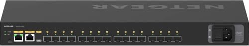 Image of NETGEAR AV Line M4250-16XF 16 Port Switch XSM4216F | L3 Managed | 16x10G SFP+ | 320 Gbps Switching Capacity | Rack-Mountable | Cloud Care's 3 Year Warranty SupportPlus Included