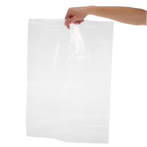 CHILDWEET 10pcs Transparent Storage Bags for Clothes Plastic Garment Bags for Closet Organization Capacity for Travel Moving and Packaging3