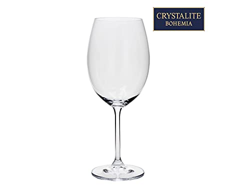 Jogo de 6 Taças para Água e Vinho Colibri 580ml Cristal Bohemia