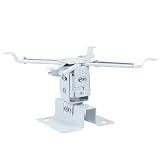 Kichvoe Soporte de Techo Ajustable y Resistente Blanco de Acero para Proyector...