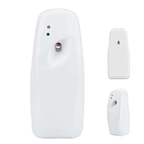 Ambientador automático de 300 ml, 24 horas, 8/15/30 minutos, ambientadores de baño, dispensador automático de fragancia montado en la pared, dispensador de fragancia para 30 m² (sin batería)
