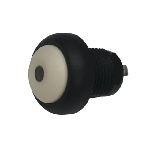 Bouton momentané 12mm LED blanche pour moderniser l'habitacle de voiture