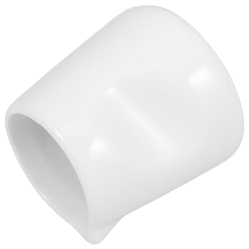NULYLU Jarra de Leche de Cerámica Mini Puro 1 Pieza, Recipiente Multiusos y Salsa, Taza y Té, Diseño Compacto para Uso Doméstico y Oficina