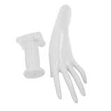 Beaupretty Expositor De Decoración De Mano Soporte Para Pulseras Anillos Joyas Estatua De Mano Modelo De Mano Soporte De Exhibición Modelo De Collar Modelo De Mano Maniquí Manos De