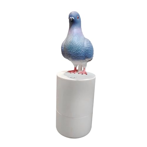 Automatic Soap Dispenser, Pigeon Shaped Touchless Foaming Soap Dispenser, Batteries Powered Foam Soap Dispenser Pump for Bathroom Kitchen Dish Soap, Blue
