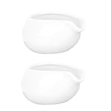 Petit pot à crème en céramique : récipient de stockage parfait pour l'eau, le lait, , les jus, etc., pot à lait en céramique