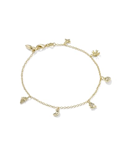 Kendra Scott Halloween Delicate Chain Bracelet, 14K Gold-Plated Brass, Fashion Jewelry for Women, Multi Mix2