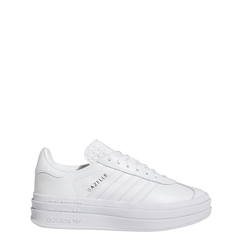 adidas Womens Gazelle Bold Triple White IE5130 Size 5.5
