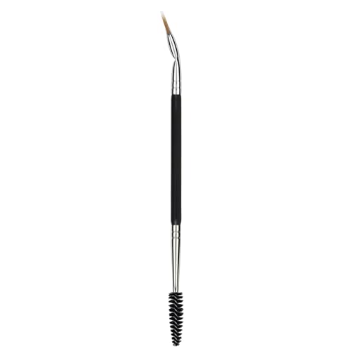 Bdellium Tools Professional Makeup Brush - Maestro Series 728 Double-ended Bent Lash Fan and Spoolie - With All-Vegan Synthetic Fibers, For Achieving Clean, Clump-free Mascara Application (Black, 1pc) by BDELLIUM TOOLS - Image 6
