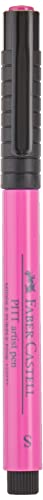 FABER-CASTELL 167025 - Tuschestift Pitt artist pen, Strichstärke S, Farbe 125, purpurrosa mittel