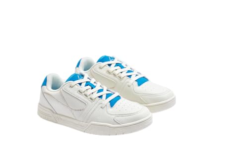 Image of LUDIC Nova Vegan Leather and Suede Sneakers for Men | Classic Beige Sneakers with All Day Comfort