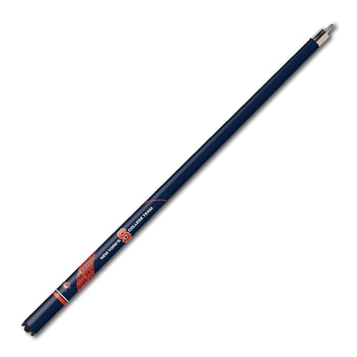 Wave 7 Syracuse Orange Blizzard Pool Cue Stick w/Steel 5/16 x 18 Joint, Solid Maple