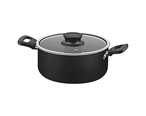 Caçarola Tramontina Formia Antiaderente com Tampa de Vidro 20CM