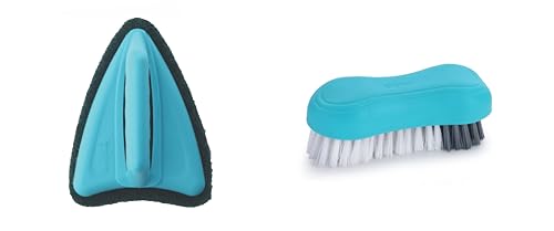 Image of Sparkmate by Crystal Pack of 2 Brush (Floor & Tile + Easy Cloth)