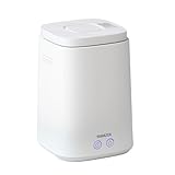 [山善] 加湿器 加熱式 スチーム式 上部給水 タンク容量 2.4L 木造約8.5畳・プレハブ約14畳 最大加湿量500ml/h おしゃれ ホワイト KKS-J24E_W