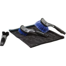 VAR Boulder Bike Cleaning Brush Kit, Adults Unisex, Multicolor (Multicolor), One Size, Multi-coloured (Multi-coloured)