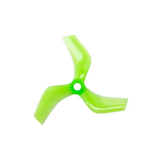Hélices PC à 3 pales D75 mm pour mini drone cure-dents en polycarbonate vert