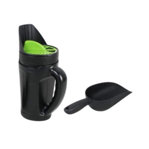 Hand Spreader Shaker con pala para jardinería miniatura 6