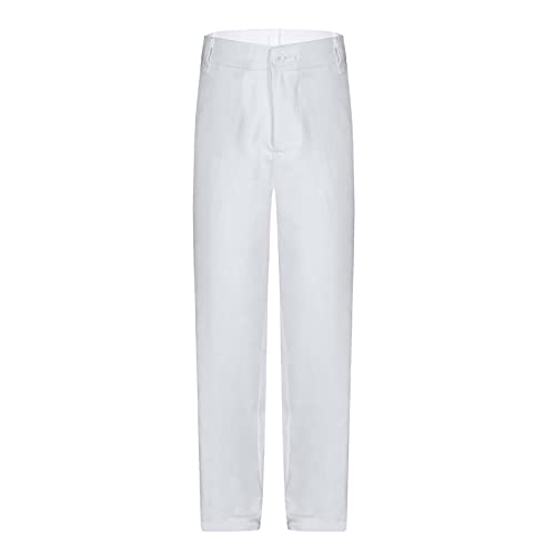 YiZYiF Ragazzo Pantaloni da Abito Basic Eleganti