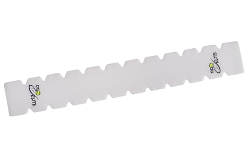 Protector Pala de Padel | Dentado Transparente | Autoadhesivo | Evita Golpes y Rayaduras, Tecnología de Absorción y Disipación de Impactos Pro Elite | 36,2cm x 5,3cm x 0,6cm