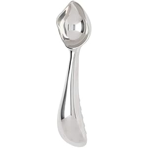 Midnight Scoop-One Piece Durable Solid Aluminum Ice Cream Scoop 3oz - Signature Kitchen Creation