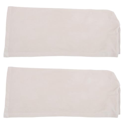 Housse accoudoirs velours extensible Uonlytech pour canapé et fauteuil