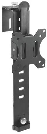 Krieger Universal Monitor Mount, Single Monitor Cubicle Mount fits Most Desk Monitors 17 Inches- 32 Inches Adjustable Stand Hanger Attachment Clamp. Compatible with Vesa, Plasma, LED TV