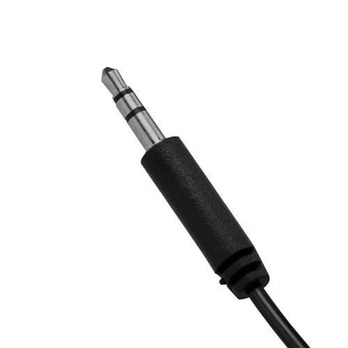 Cable estéreo 3.5mm (12 pies) Skywalker negro miniatura 2