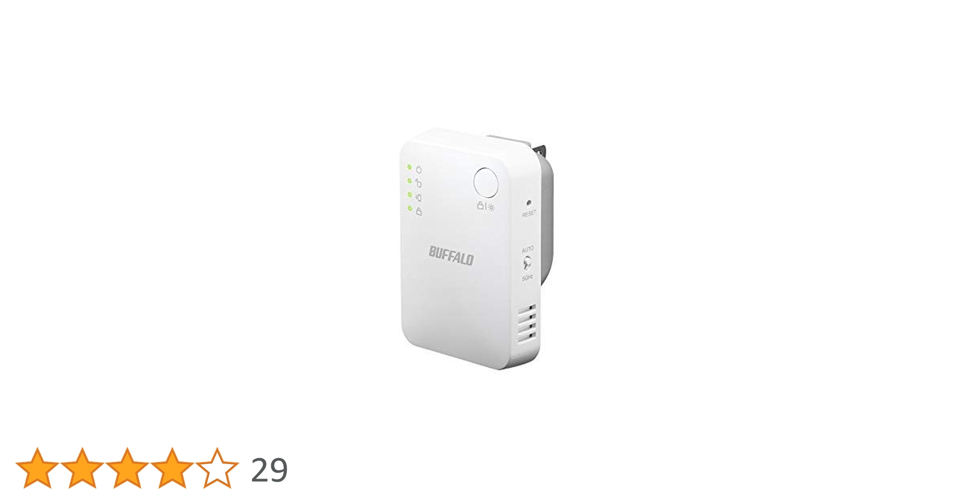 (未使用･未開封品)バッファロー WiFi 無線LAN 中継機 有線LANポート搭載 Wi-Fi5 11ac 433+300Mbps コンセント直挿しモデル 簡易パッケージ 日本メーカー【iPhone13 WEX-733DHP : Wi-Fi中継機 : AirStation | バッファロー